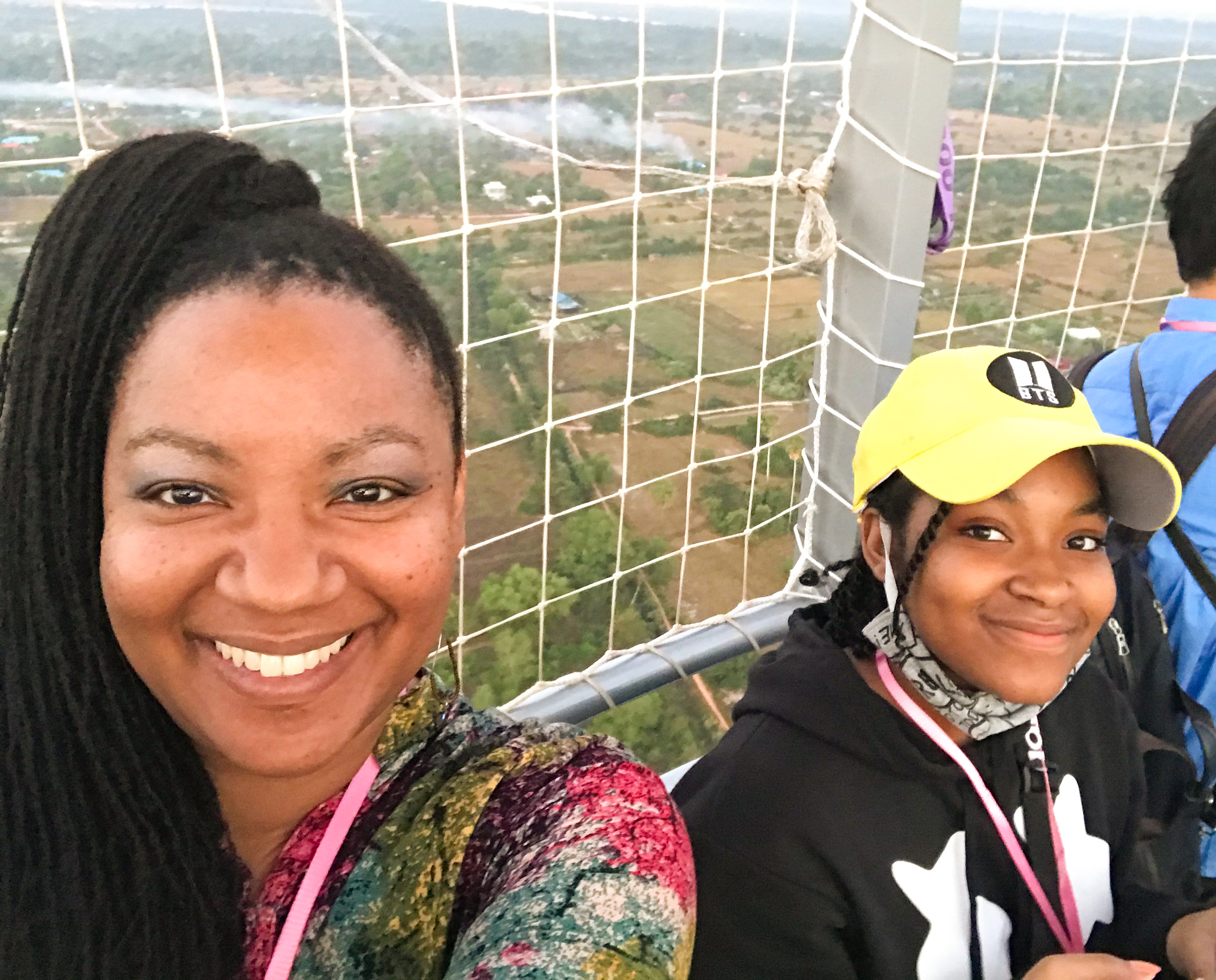 Angkor hot air balloon
